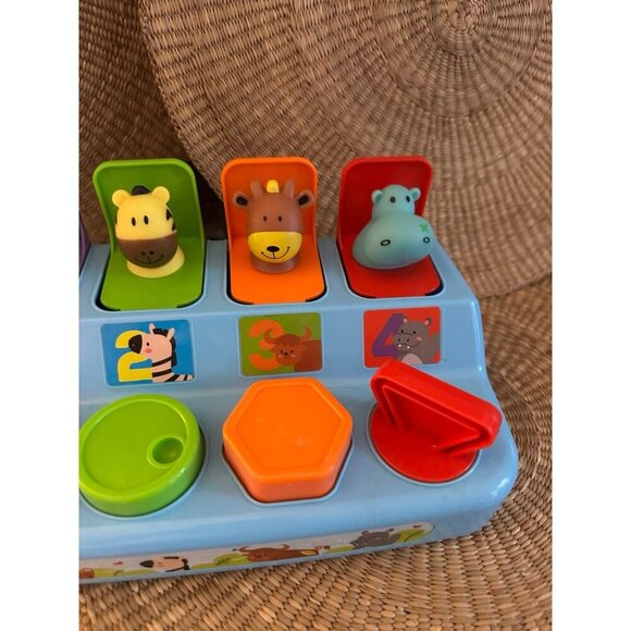 Little Stars Baby Toddler Pop Up Animal Touch Toy - Picture 4 of 9